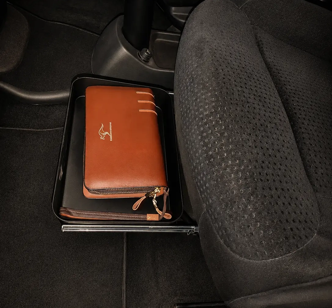 Personal items found during professional car interior cleaning