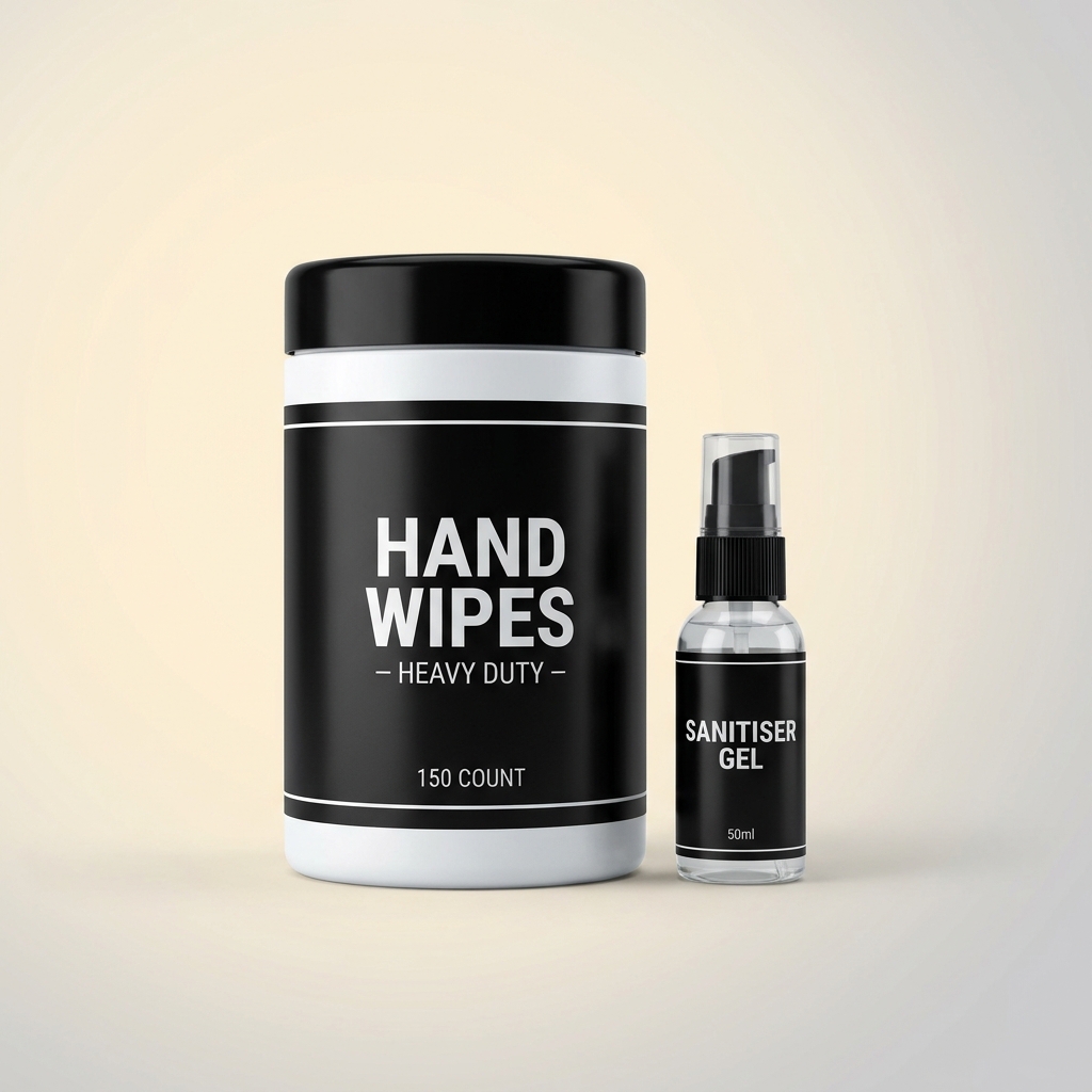 Hand Wipes & Sanitiser Duo