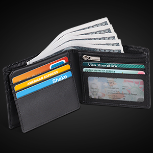Open BIAL wallet with cards